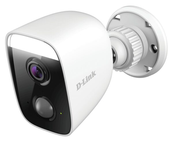 CAMERA IP D-Link, bulet, pt. exterior, dist. IR 7 m, tip lentila fixa 2.7 mm, 2 Mpx, wi-fi, microfon da, PoE nu, carcasa plastic, slot SD card da, „DCS-8627LH” (timbru verde 0.8 lei)