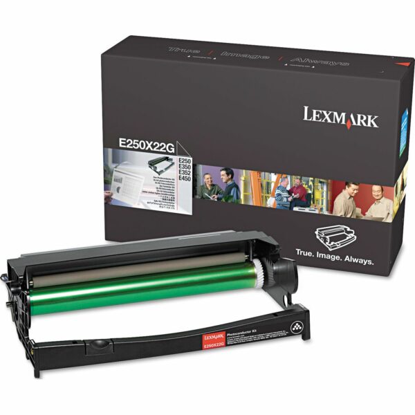 Drum Unit Original Lexmark Black, E250X22G, pentru E250|E350|E352|E450, 30K, (timbru verde 0.8 lei), „E250X22G”