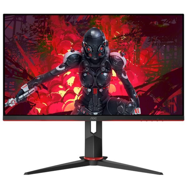 MONITOR AOC 27″ gaming, VA, WQHD (2560 x 1440), Wide, 250 cd/mp, 1 ms, HDMI x 2, DisplayPort, „Q27G2U/BK” (timbru verde 7 lei)