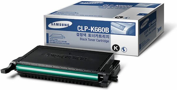 Toner Original Samsung Black, K660B, pentru CLP-610|660|CLX-6200|6210|6240, 5.5K, (timbru verde 1.2 lei) , „ST906A”
