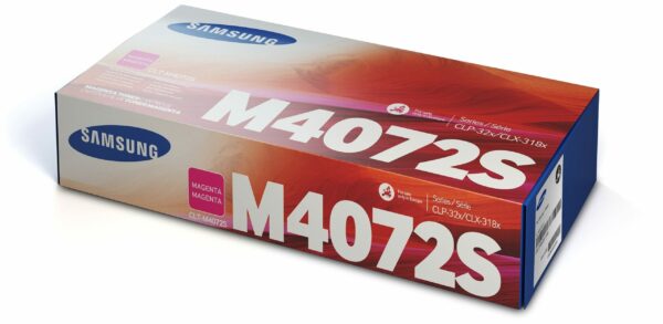 Toner Original Samsung Magenta, M4072S, pentru CLP-320|CLP-325|CLX-3185, 1K, (timbru verde 1.2 lei) , „SU262A”