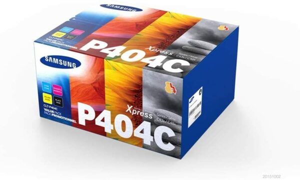 Combo-Pack Original Samsung CMYK, P404C, pentru SL-C430|C480, 1.5K, (timbru verde 1.2 lei) , „SU365A”