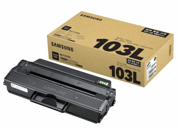 Toner Original Samsung Black, D103L, pentru ML-2950|2955|SCX-4705|4727|4728|4729 , 2.5K, (timbru verde 1.2 lei) , „SU716A”