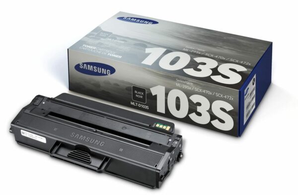 Toner Original Samsung Black, D103S, pentru ML-2950|2955|SCX-4705|4727|4728|4729 , 1.5K, (timbru verde 1.2 lei) , „SU728A”