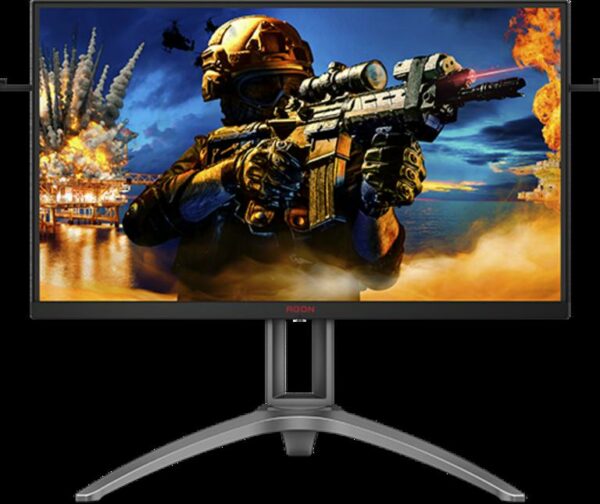 MONITOR AOC 27″ gaming, TN, WQHD (2560 x 1440), Wide, 400 cd/mp, 0.5 ms, HDMI x 2, DisplayPort x 2, „AG273QZ” (timbru verde 7 lei)