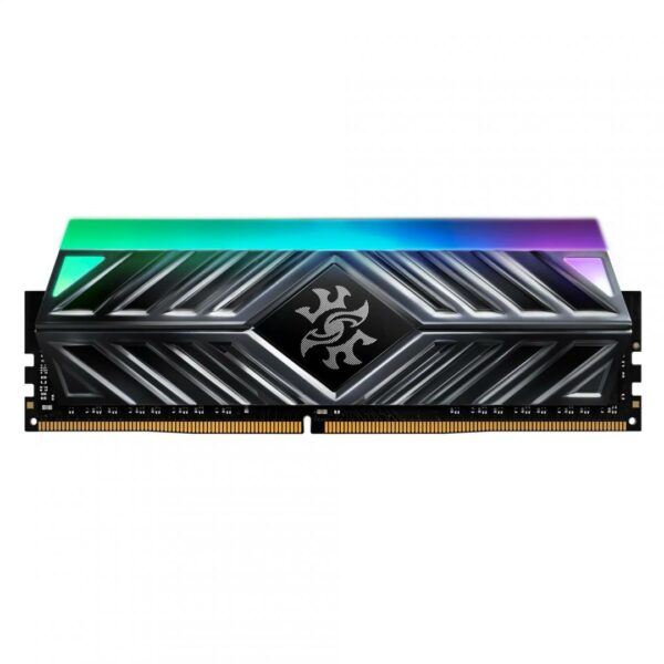 Memorie DDR Adata – gaming DDR4 16 GB, frecventa 2666 MHz, 1 modul, radiator, iluminare RGB, „AX4U2666316G16-ST4”