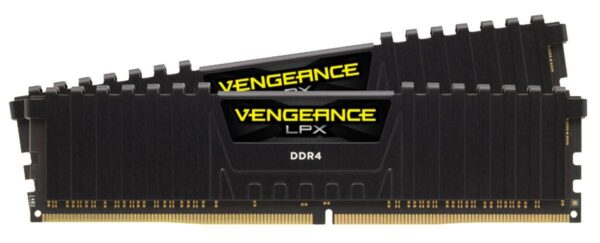 Memorie DDR Corsair DDR4 64 GB, frecventa 3200 MHz, 32 GB x 2 module, radiator, „CMK64GX4M2E3200C16”