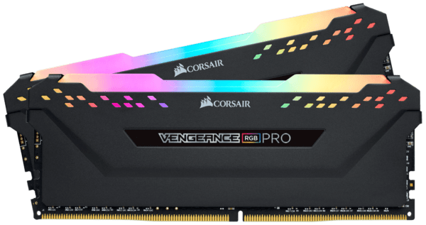 Memorie DDR Corsair DDR4 64 GB, frecventa 3600 MHz, 32 GB x 2 module, radiator, iluminare RGB, „CMW64GX4M2D3600C18”