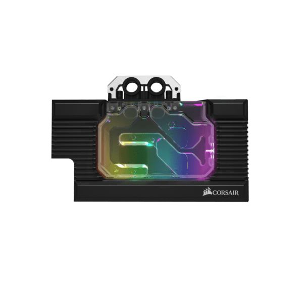 WATER block CORSAIR, filet G1/4″, pt. placa video 2080 FE, pt filet G 1/4″, luminat RGB, black, „CX-9020008-WW”