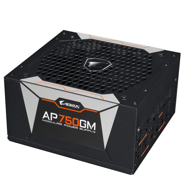 SURSA GIGABYTE AORUS P750W, 750 W, modulara, ATX 12V V2.31, fan 135 mm x 1, 80 Plus Gold, „GP-AP750GM” (timbru verde 2 lei)