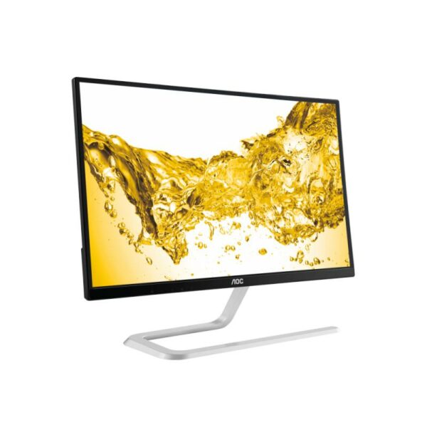 MONITOR AOC 21.5″, multimedia, IPS, Full HD (1920 x 1080), Wide, 250 cd/mp, 4 ms, HDMI, VGA, „I2281FWH” (timbru verde 7 lei)