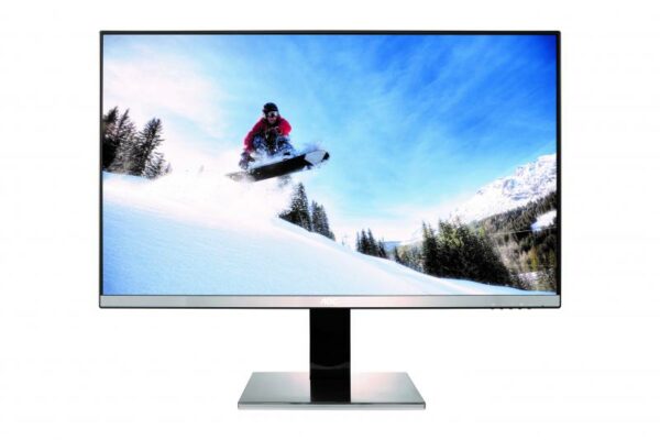 MONITOR AOC 25″, grafica, IPS, WQHD (2560 x 1440), Wide, 350 cd/mp, 5 ms, HDMI, DVI, VGA, DisplayPort, „Q2577PWQ” (timbru verde 7 lei)