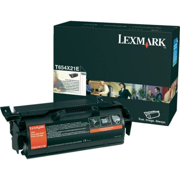 Toner Original Lexmark Black, T654X31E, pentru T654|T656, 36K, (timbru verde 1.2 lei) , „T654X31E”