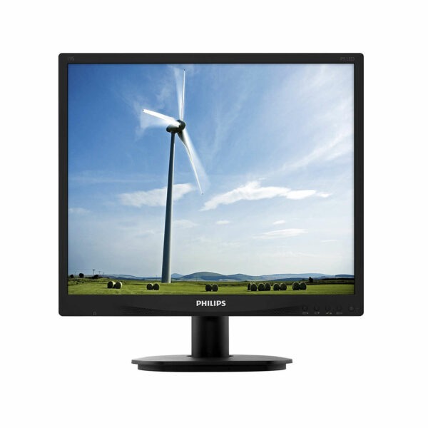 MONITOR PHILIPS 19″, home, office, LED, SXGA (1280 x 1024), Clasic, 250 cd/mp, 14 ms, DVI, VGA, „19S4QAB/00” (timbru verde 7 lei)