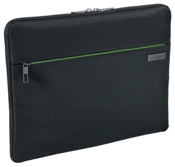 HUSA LEITZ notebook 13.3 inch, 1 compartiment, buzunar frontal, poliester, negru, „60760095”