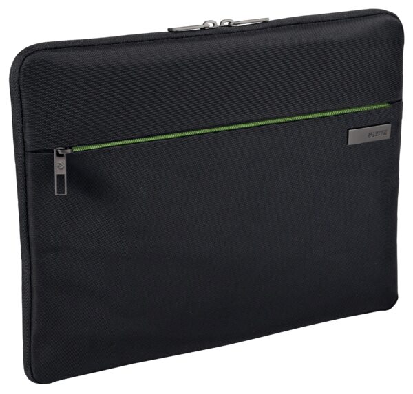 HUSA LEITZ notebook 15.6 inch, 1 compartiment, buzunar frontal, poliester, negru, „62240095”