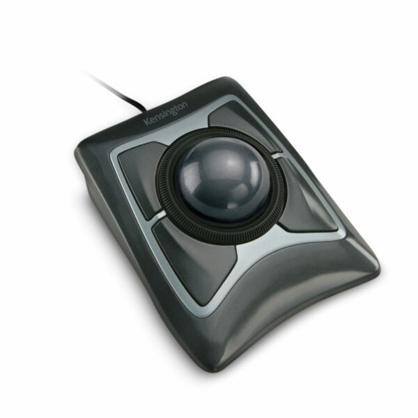 MOUSE Kensington – trackball, „Expert”, trackball, cu fir, USB, optic, nespecificat, butoane/scroll 4/1, trackball, negru, „64325” (timbru verde 0.18 lei)