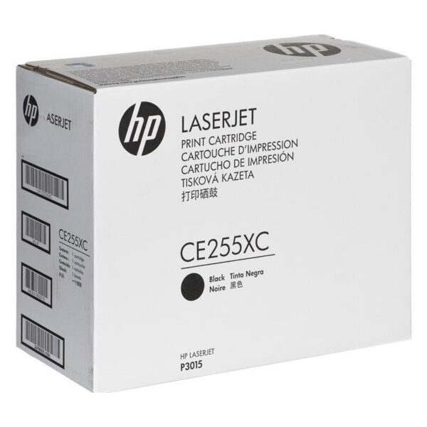 Toner Original HP Black, nr.55J, pentru LaserJet M521|M525|P3010|P3011|P3015P, 14.5K, (timbru verde 1.2 lei) , „CE255JC”