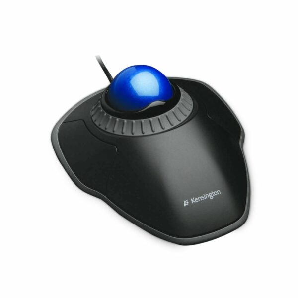 MOUSE Kensington – trackball, „Orbit”, trackball, cu fir, USB, optic, nespecificat, butoane/scroll 2/1, trackball, negru, „K72337EU” (timbru verde 0.18 lei)