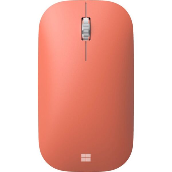 MOUSE MICROSOFT, „Modern Mobile”, PC sau NB, wireless, Bluetooth, optic, 1000 dpi, butoane/scroll 3/1, , portocaliu, „KTF-00050” (timbru verde 0.18 lei)