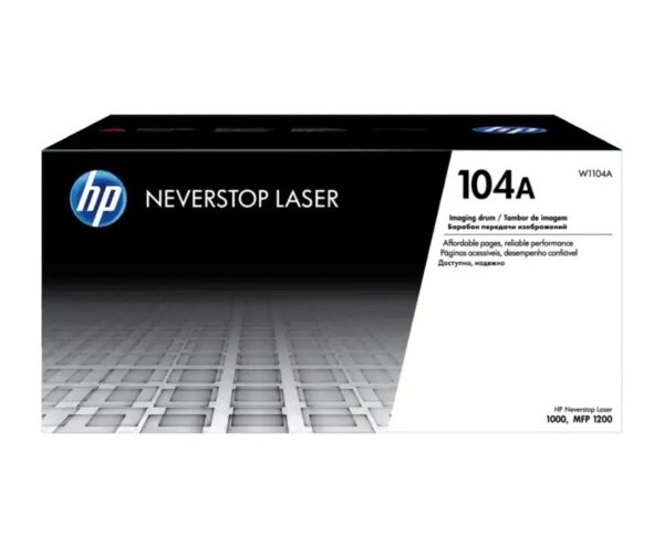 Drum Unit Original HP Black, nr.104A, pentru NeverStop LaserJet 1000|1200, 20K, (timbru verde 0.8 lei), „W1104A”