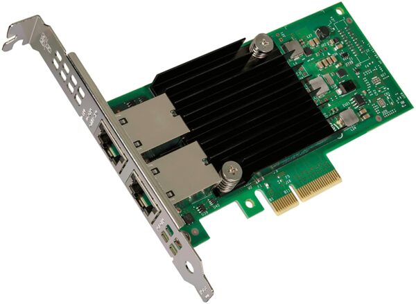 PLACA RETEA INTEL X550-T2, intern, PCI-E, port RJ-45 x 2, 10000 Mbps, „X550T2BLK”