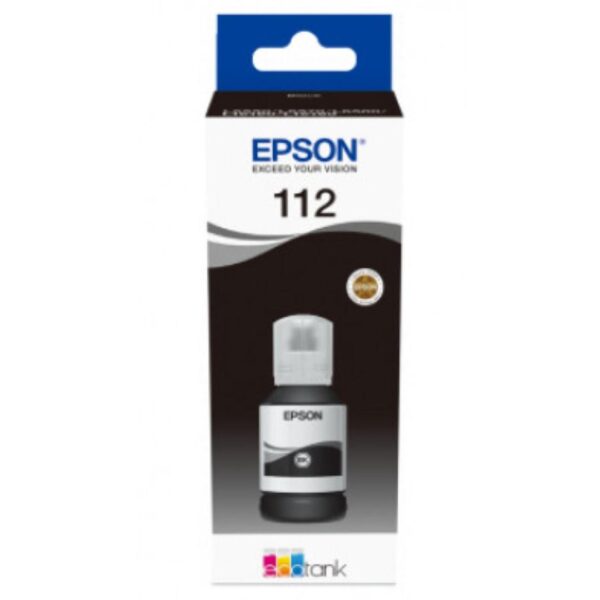 Cartus Cerneala Original Epson Black, nr.112, pentru L11160|L15150|L15160, 100ml, (timbru verde 0.15 lei), „C13T06C14A”