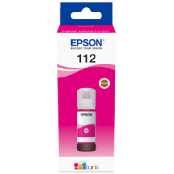 Cartus Cerneala Original Epson Magenta, nr.112, pentru L11160|L15150|L15160, 100ml, (timbru verde 0.15 lei), „C13T06C34A”