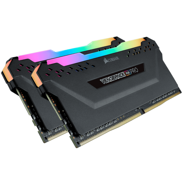 Memorie DDR Corsair DDR4 16 GB, frecventa 3600 MHz, 8 GB x 2 module, radiator, iluminare RGB, „CMW16GX4M2D3600C18”