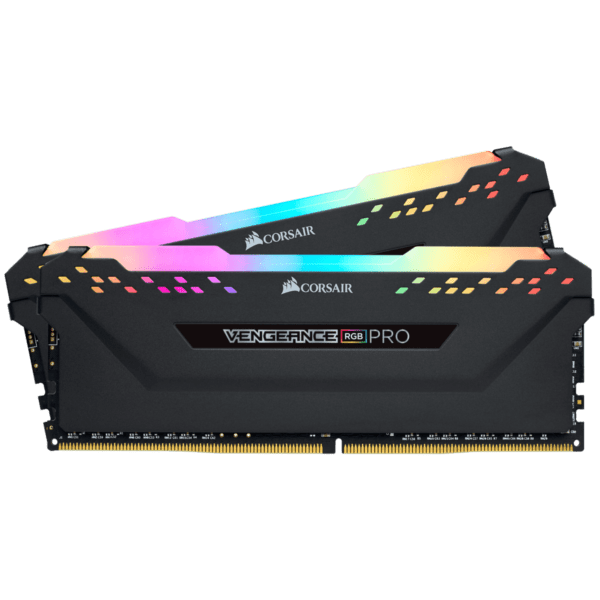 Memorie DDR Corsair DDR4 32 GB, frecventa 3200 MHz, 16 GB x 2 module, radiator, iluminare RGB, „CMW32GX4M2E3200C16”