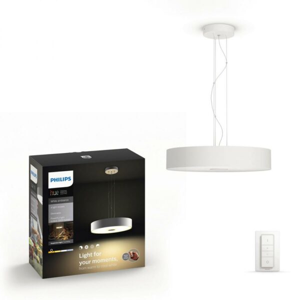 LUSTRA smart PHILIPS, LED, soclu integrat, putere 39 W, tip lumina alb rece alb calda, 3.000 lumeni, alimentare 220 – 230 V, „000008718696159149” (timbru verde 4.00 lei)