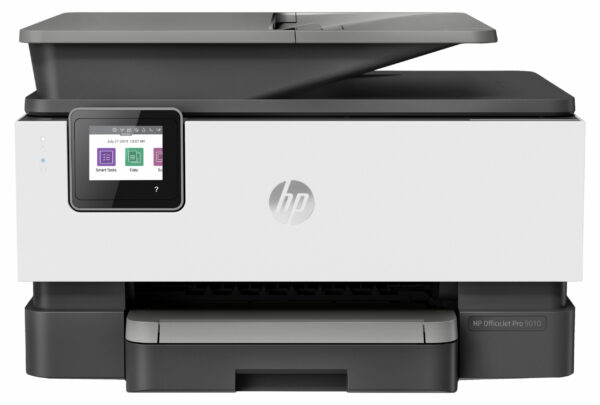 Multifunctional Inkjet Color Officejet Pro 9010 AIO, A4, Functii: Impr.|Scan.|Cop.|Fax, Viteza de Printare Monocrom: 22ppm, Viteza de printare color: 18ppm, Conectivitate:USB|Ret|WiFi, Duplex:Da, ADF:ADF „3UK83B” (timbru verde 11 lei)