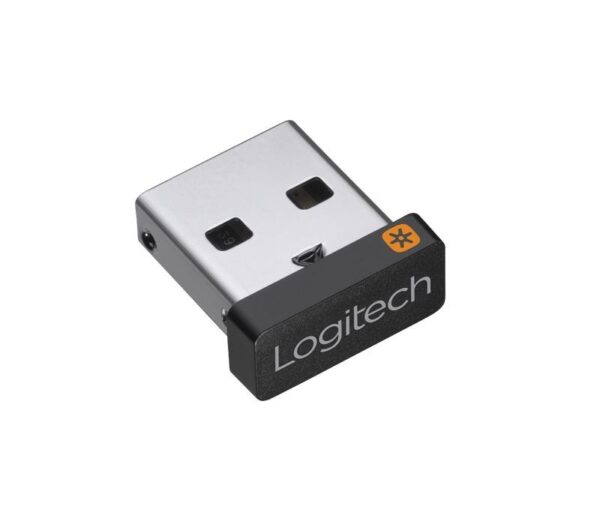ADAPTOARE wireless programabile Logitech, conectare prin USB 2.0, distanta 10 m (pana la), Unifying, antena interna, „910-005931” (timbru verde 0.18 lei)