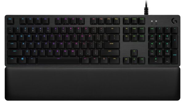 LOGITECH G513 CARBON LIGHTSYNC RGB Mechanical Gaming Keyboard, GX Brown-CARBON-US INTL-USB-INTNL-TACTILE (timbru verde 0.8 lei)