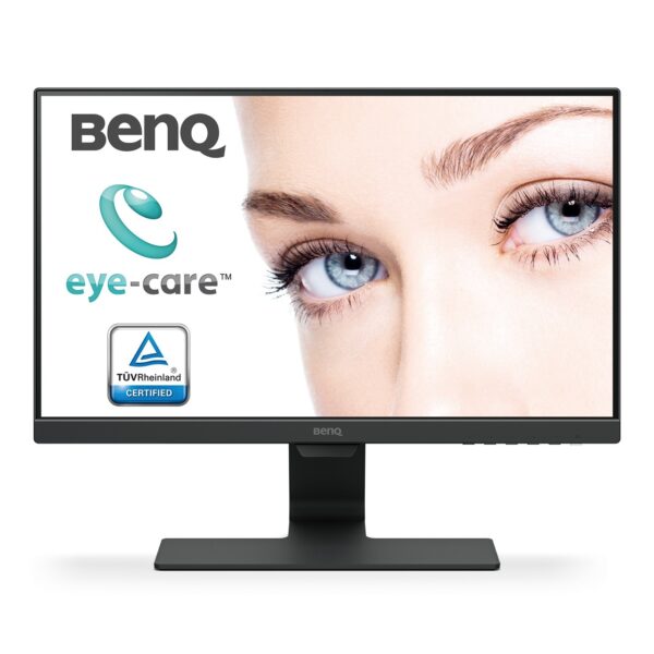 MONITOR BENQ 21.5″, home, office, IPS, Full HD (1920 x 1080), Wide, 250 cd/mp, 5 ms, HDMI x 2, VGA, „9H.LHSLA.TBE” (timbru verde 7 lei)