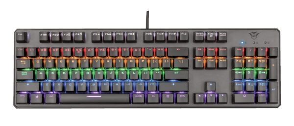 TASTATURA TRUST- gaming, „GXT 865 Astra”, cu fir, 104 taste, format standard , mecanica, switch GXT-Red, USB, negru, „TR-22630” (timbru verde 0.8 lei)