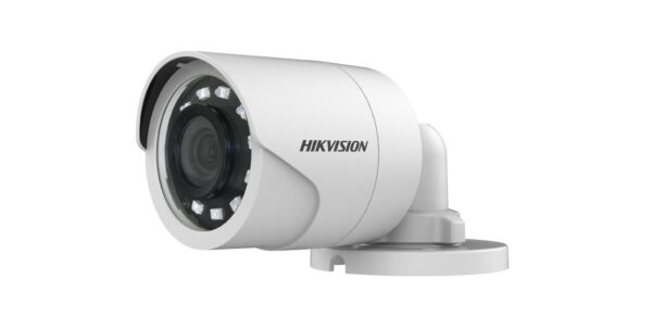 CAMERA supraveghere HIKVISION bullet, pt. exterior, dist. IR 20 m, lentila fixa 2.8 mm, 2 Mpx, cu fir, carcasa metal, „DS-2CE16D0T-IRF2C” (timbru verde 0.8 lei)