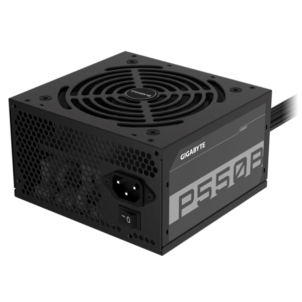 SURSA GIGABYTE , 550 W, ATX 12V V2.31, fan 120 mm x 1, 80 Plus Bronze, „GP-P550B” (timbru verde 2 lei)