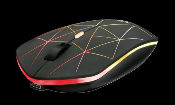 MOUSE TRUST, „GXT 117 Strike”, gaming, wireless, 2.4GHz, optic, 1400 dpi, butoane/scroll 6/1, iluminare, buton selectare viteza, negru, „TR-22625” (timbru verde 0.18 lei)