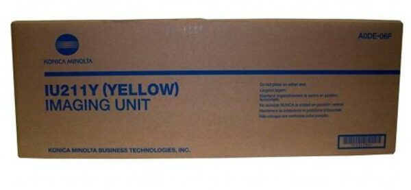 Drum Unit Original Konica-Minolta Yellow, IU-211Y, pentru Bizhub C203|C253, 75K, (timbru verde 0.8 lei), „A0DE06F”