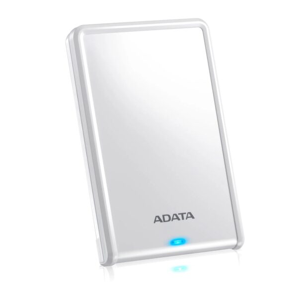 HDD extern ADATA 2 TB, HV620, 2.5 inch, USB 3.1, alb, „AHV620-2TU31-CWH” (timbru verde 0.8 lei)