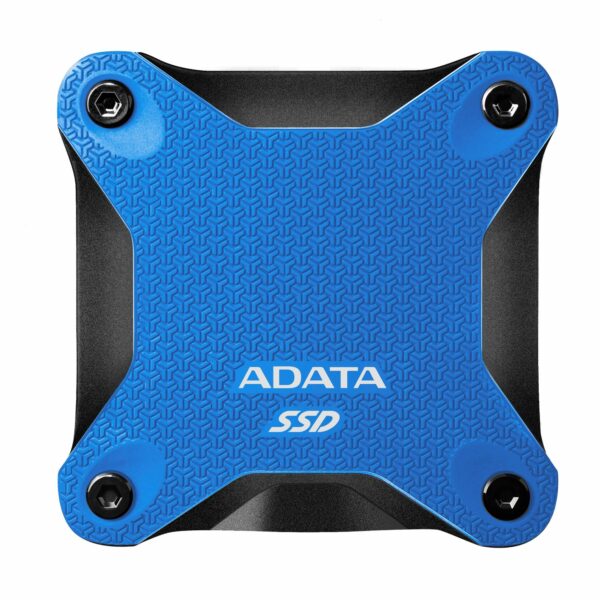 SSD extern ADATA SD600Q, 480 GB, 2.5 inch, USB 3.2, 3D Nand, R/W: 440 MB/s, „ASD600Q-480GU31-CBL” (timbru verde 0.18 lei)