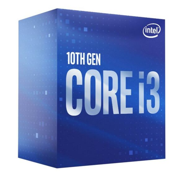 CPU INTEL, skt. LGA 1200 Core i3, i3-10100, frecventa 3.6 GHz, turbo 4.3 GHz, 4 nuclee, putere 65 W, „BX8070110100 S RH3N”