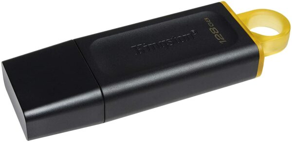 MEMORIE USB 3.2 KINGSTON 128 GB, cu capac, carcasa plastic, negru, „DTX/128GB” (timbru verde 0.03 lei)