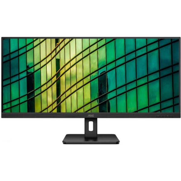 MONITOR AOC 34″, home, office, IPS, UW-UXGA (DCI 2K+) (2560 x 1080), Wide, 300 cd/mp, 4 ms, HDMI x 2, DisplayPort, „Q34E2A” (timbru verde 7 lei)