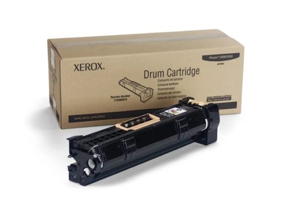 Drum Unit Original Xerox Black, 113R00670, pentru Phaser 5500|Phaser 5550, 60K, (timbru verde 0.8 lei), „113R00670”