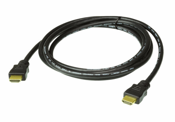 CABLU video ATEN, cablu or adaptor video, HDMI (T) la HDMI (T), 4K DCI (4096×2160) la 60Hz, 1 m, „2L-7D01H” (timbru verde 0.08 lei)