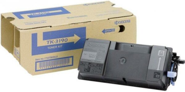 Toner Original Kyocera Black, TK-3190, pentru Ecosys P3055|P3060|P3155|P3260|M3655|M3660|M3860, 25k, (timbru verde 1.2 lei) , „TK-3190”