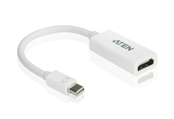 CABLU video ATEN, cablu or adaptor video, Mini-DisplayPort (T) la HDMI (M), Full HD (1920×1080) la 60Hz, „VC980-AT” (timbru verde 0.08 lei)