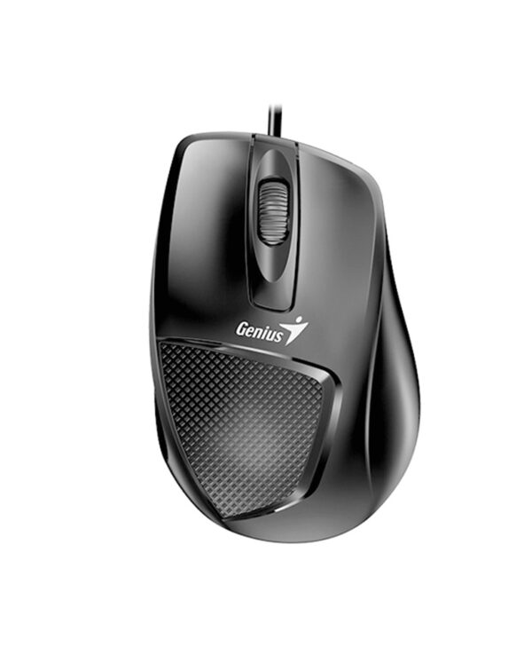 MOUSE Genius, „DX-150X”, PC sau NB, cu fir, USB, optic, 1000 dpi, butoane/scroll 3/1, , negru, „31010231100” (timbru verde 0.18 lei)